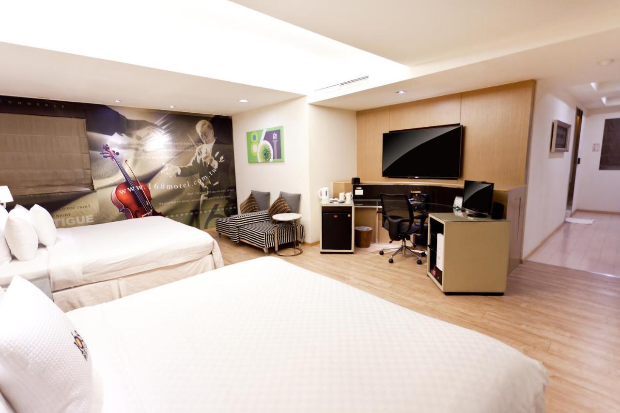 168 Motel-Hsinchu Bagian luar foto